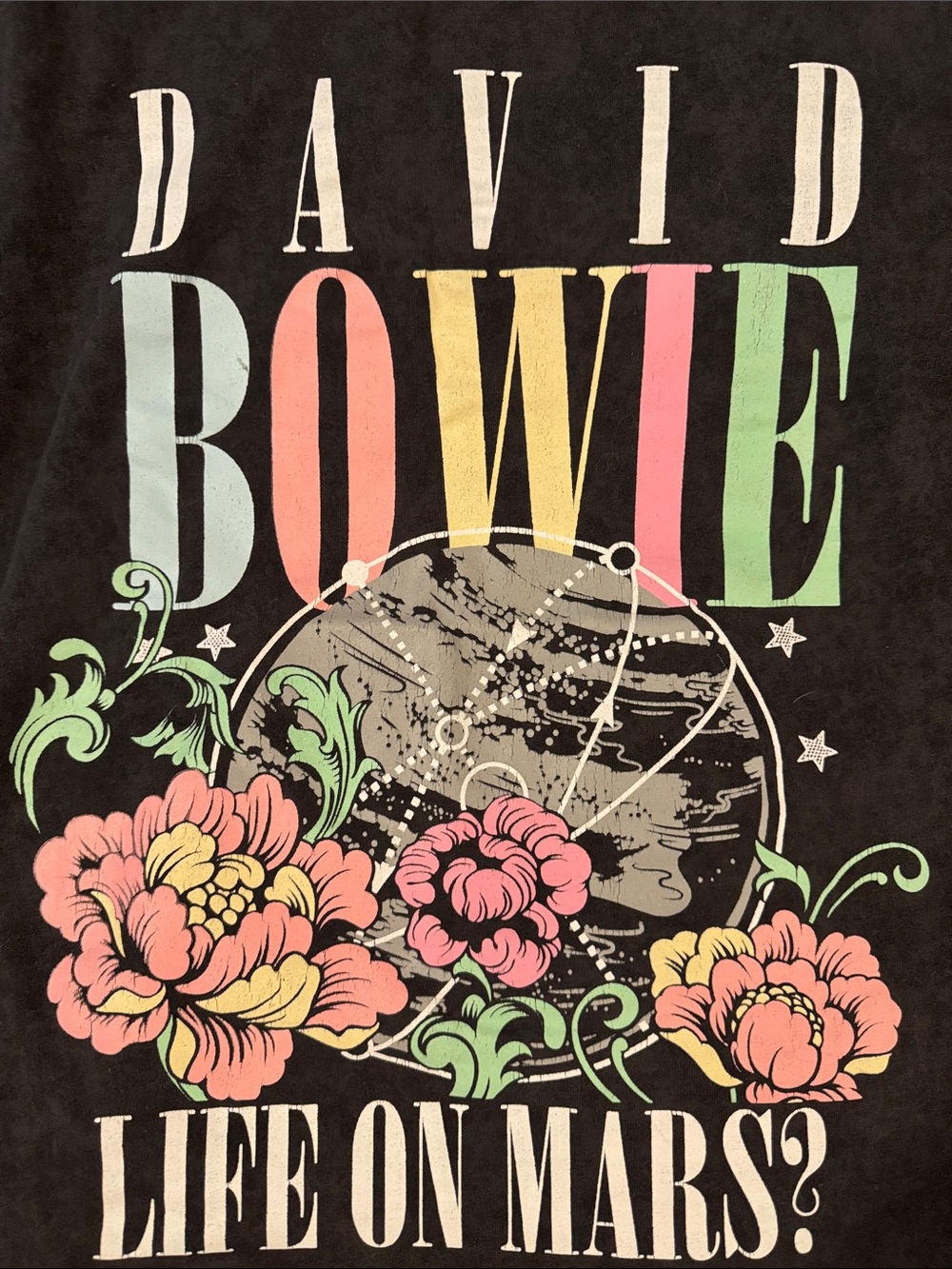 Girls wonder nation Black Bowie Graphic Tee - Picture 4 of 4